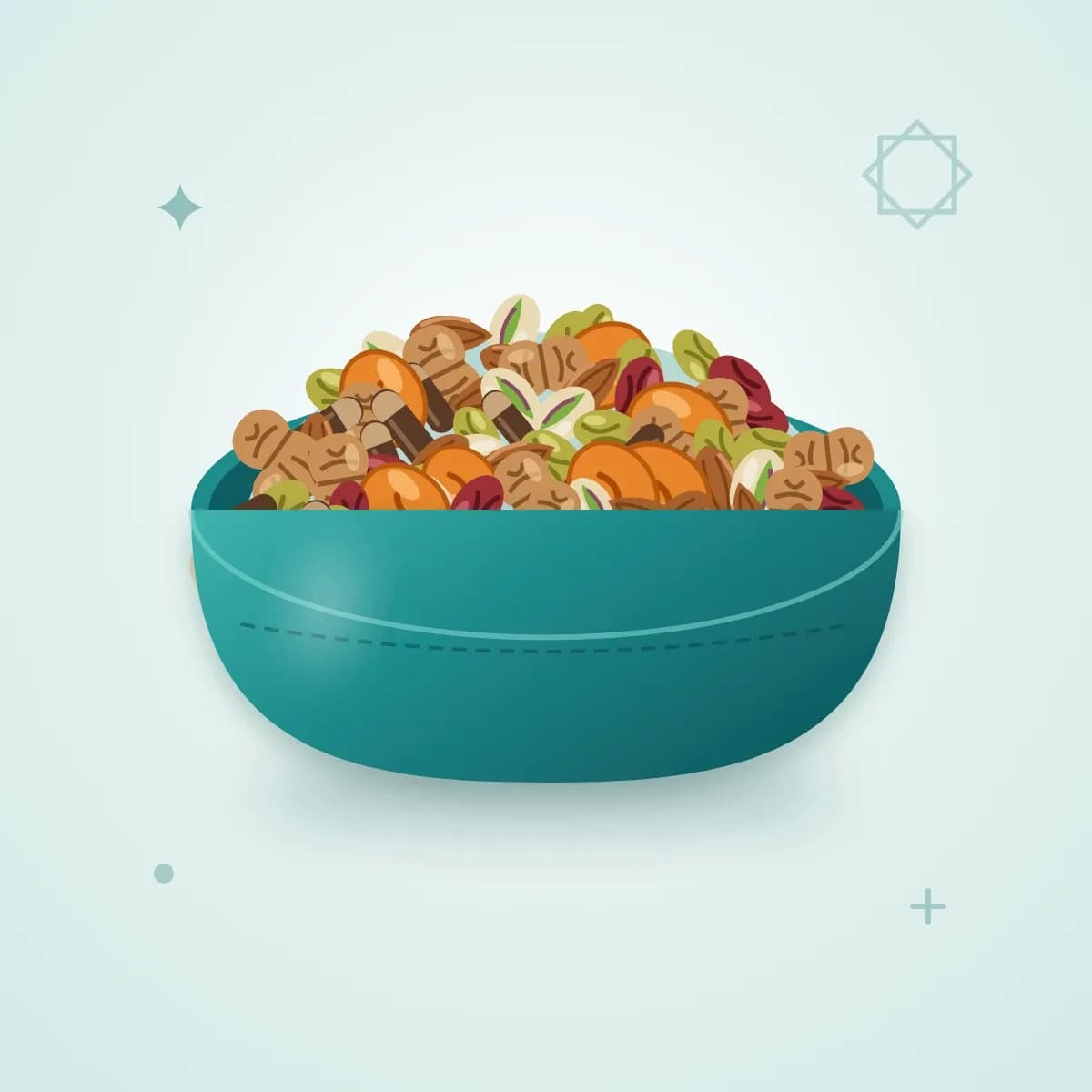 هفت‌میوهٔ نوروزی — بستهٔ یک کیلویی